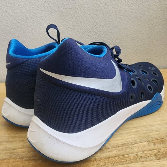 Nike Mens Zoom Hyperquickness TB Basketball Shoes 749883-404 Royal Blue Size 15 - Picture 6 of 13